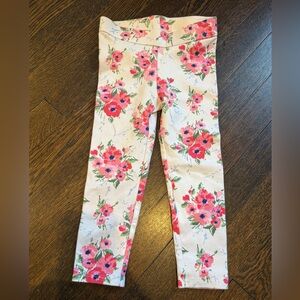 3t Janie and Jack Pink Floral Leggings
